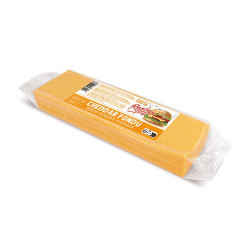 Achat en ligne FROMAGE FONDU 61% CHEDDAR X 88 TRANCHES sur cash-alimentaire.com