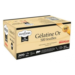 Achat en ligne GELATINE FEUILLE PORCINE 8GR sur cash-alimentaire.com