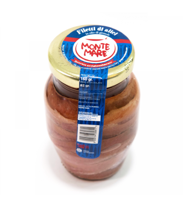 Achat en ligne FILET D'ANCHOIS HUILE VERRINE 80GR MONTEMARE sur cash-alimentaire.com Achat en ligne FILET D'ANCHOIS HUILE VERRINE 80GR MONTEMARE sur cash-alimentaire.com