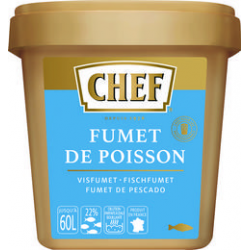 Achat en ligne FUMET DE POISSON (36/60L) BOITE 900GR CHEF