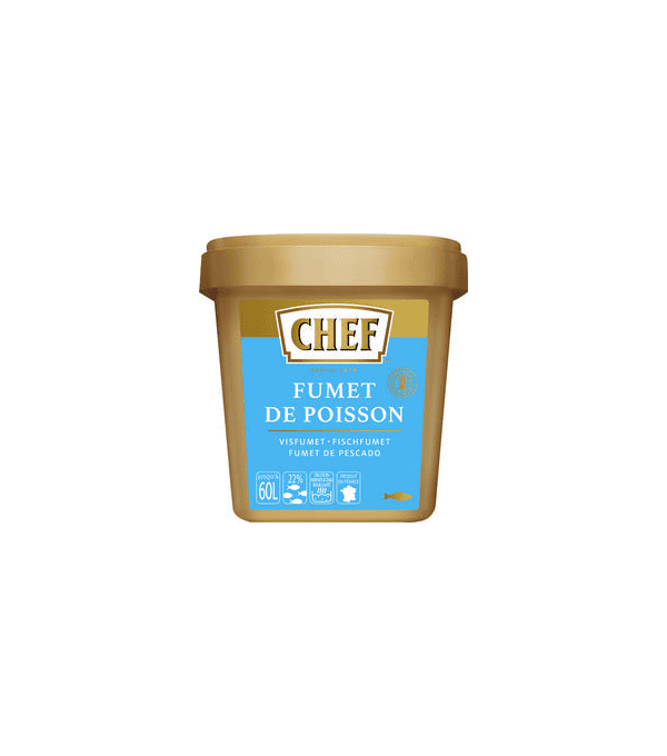 Achat en ligne FUMET DE POISSON (36/60L) BOITE 900GR CHEF