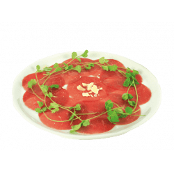 Achat en ligne CARPACCIO DE BOEUF CHAROLAIS 70GR sur cash-alimentaire.com