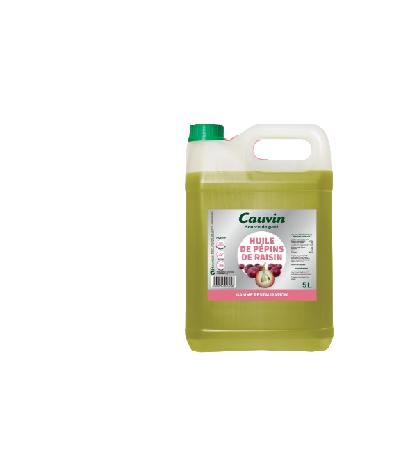 Achat en ligne HUILE DE PEPINS DE RAISIN RAFFINEE 5L sur cash-alimentaire.com