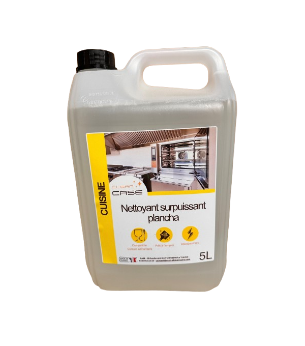 Achat en ligne NETTOYANT SURPUISSANT SPECIAL PLANCHA BIDON 5L sur cash-alimentaire.com