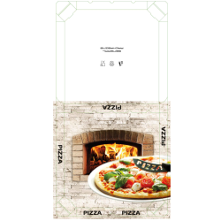 Achat en ligne BOITE PIZZA HAVANE 40 X H4CM TREVISO sur cash-alimentaire.com