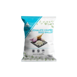 Achat en ligne ECHALOTE CUBE UE SACHET 250GR sur cash-alimentaire.com