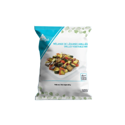 Achat en ligne POELEE LEGUMES GRILLES IQF SACHET 600GR sur cash-alimentaire.com