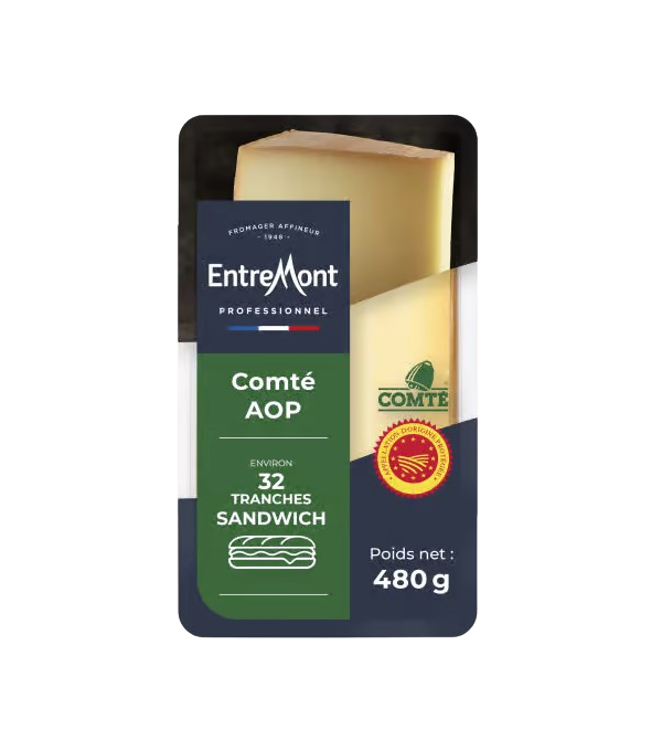 Achat en ligne COMTE TRANCHE AOP 5X15 32 TRANCHES 480GR sur cash-alimentaire.com