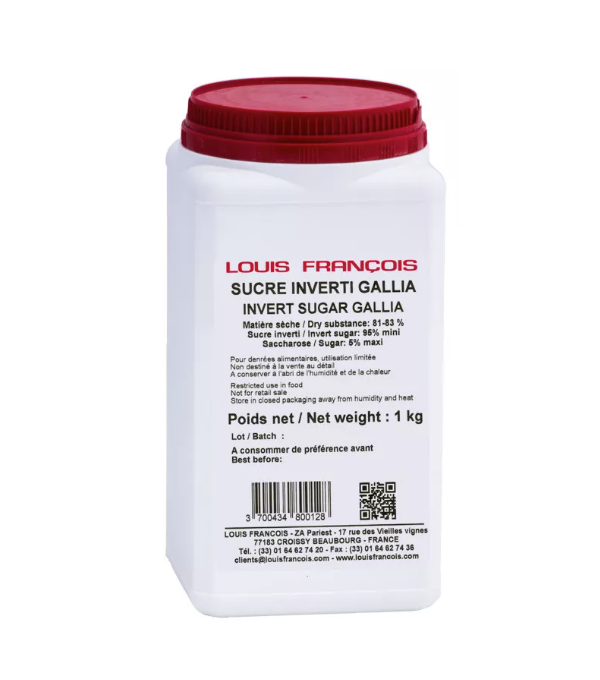 Achat en ligne SUCRE INVERTI GALLIA POT 1KG sur cash-alimentaire.com