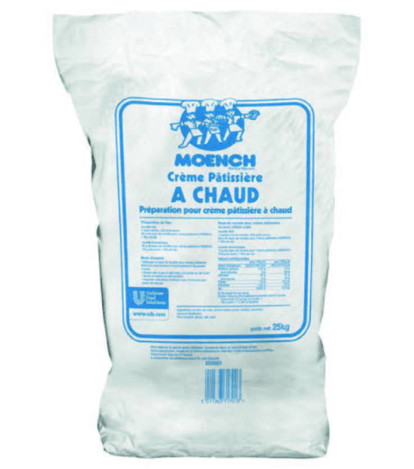 CREME PATISSIERE A CHAUD SACHET DE 1KG CREME PATISSIERE A CHAUD SACHET DE 1KG