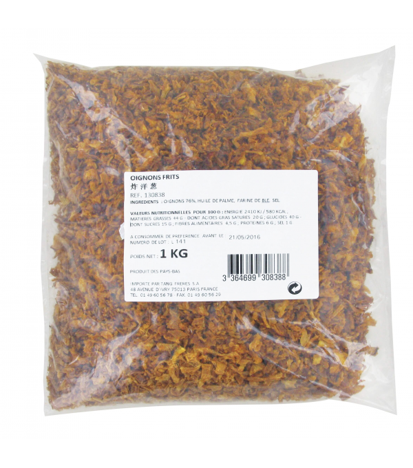 Achat en ligne OIGNON FRIT 1KG sur cash-alimentaire.com