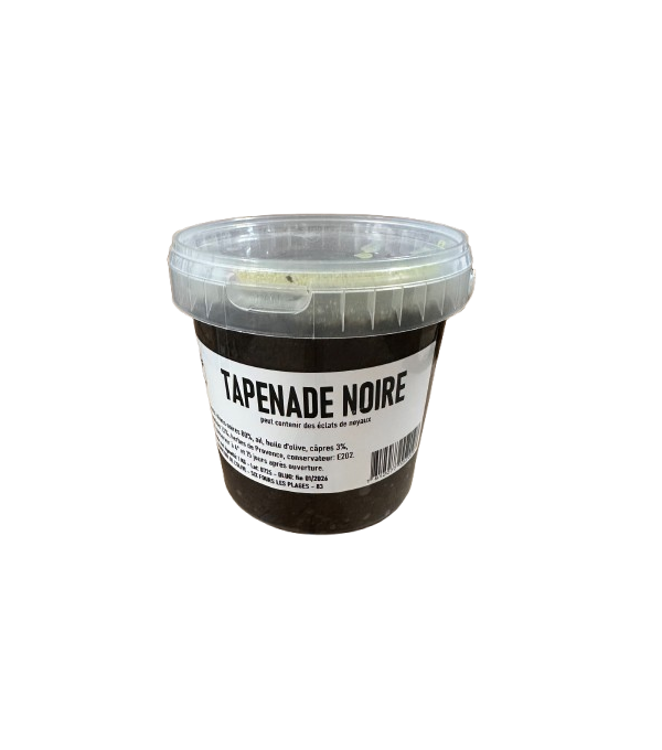Achat en ligne TAPENADE NOIRE FRAICHE POT 1 KG sur cash-alimentaire.com