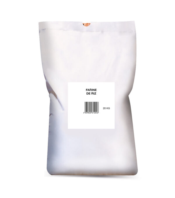 Achat en ligne FARINE DE RIZ GLUANT THAILANDE SAC 25KG sur cash-alimentaire.com