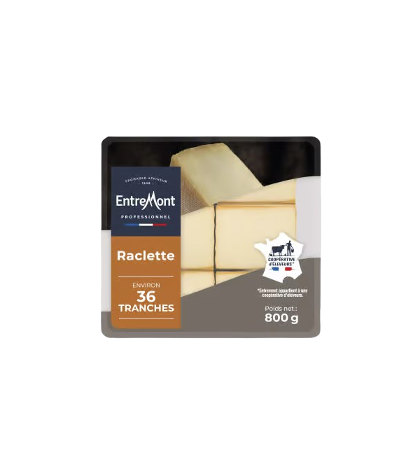 Achat en ligne RACLETTE TRANCHEE PAQUET 800GR sur cash-alimentaire.com