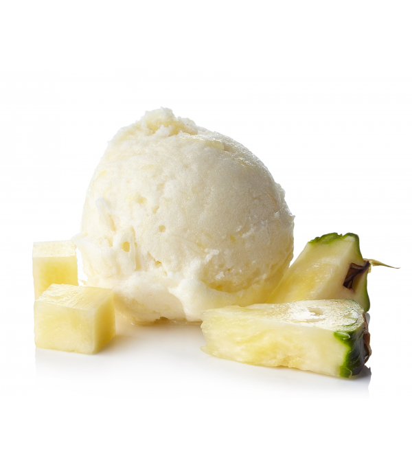 Achat en ligne SORBET ANANAS AVEC MORCEAUX BAC 2.5L PLEIN FRUIT sur cash-alimentaire.com