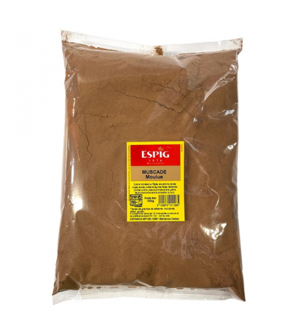 Achat en ligne MUSCADE MOYENNE ENTIERE SACHET 1KG sur cash-alimentaire.com