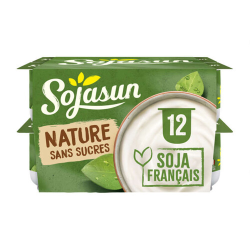 Achat en ligne YAOURT NATURE LAIT DE SOJA 100 GR sur cash-alimentaire.com