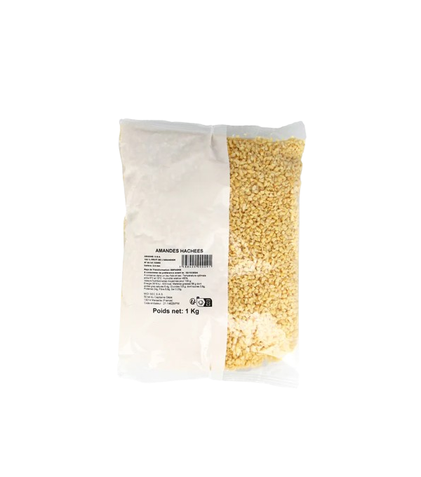 Achat en ligne AMANDE HACHEE 2/4MM SACHET 1KG sur cash-alimentaire.com