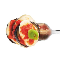 Achat en ligne AUBERGINE A LA PARMIGGIANA 300GR sur cash-alimentaire.com