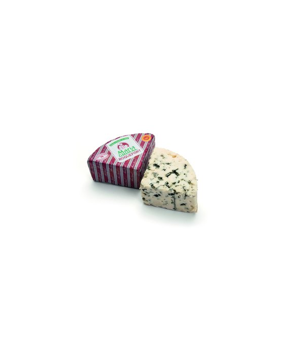 Achat en ligne ROQUEFORT AOP 1/8 PAIN 330 GR sur cash-alimentaire.com