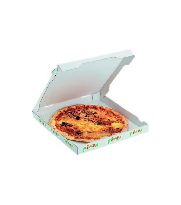 Achat en ligne BOITE PIZZA BLANCHE 29 X H3CM sur cash-alimentaire.com