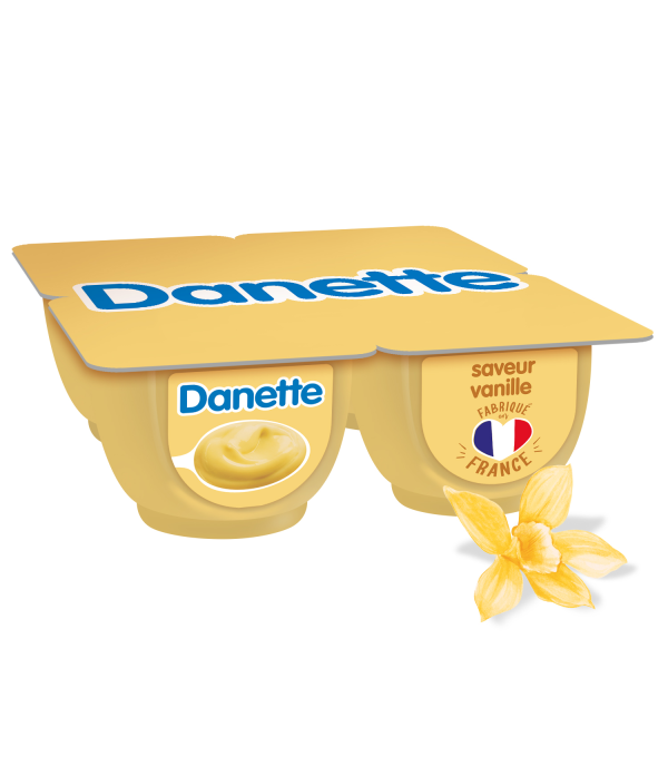 Achat en ligne DANETTE VANILLE 125GR sur cash-alimentaire.com