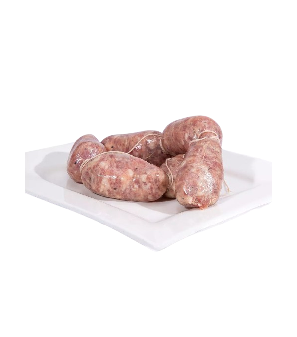 Achat en ligne SAUCISSE PERRUGINE +-60GR X 32 UNITES LE KG SACHET 2 KILOS sur cash-alimentaire.com