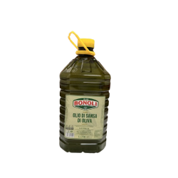 Bidon 5L d'huile de grignon d'olive Sansa Bonoli – usage cuisine et restauration