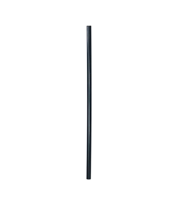 Pailles noires en PP Ø6 x 200 mm – lot de 250 unités – réutilisables et recyclables – Sparklers Club