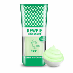 Mayonnaise wasabi vegan Kewpie 200ml – sauce japonaise épicée sans œufs