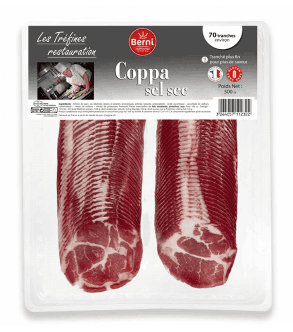 COPPA SEL SEC X 50 TRANCHE S/AT BQ 500GR COPPA SEL SEC X 50 TRANCHE S/AT BQ 500GR