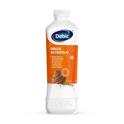 Mousse au chocolat liquide Debic 1L – préparation dessert prête à monter