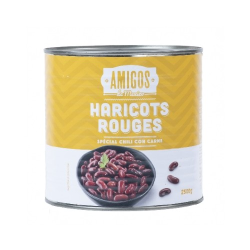 Haricots rouges Amigos boîte 3/1 – légumes secs prêts à l’emploi grand format