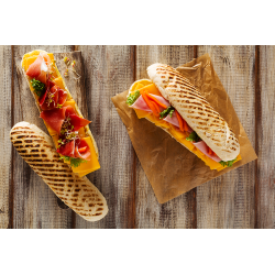 Pain panini blanc Neuhauser 26cm 120g x50 – pain sandwich snacking