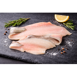Filet de morue salée avec peau 500/1000g Norvège MSC Gadus morhua