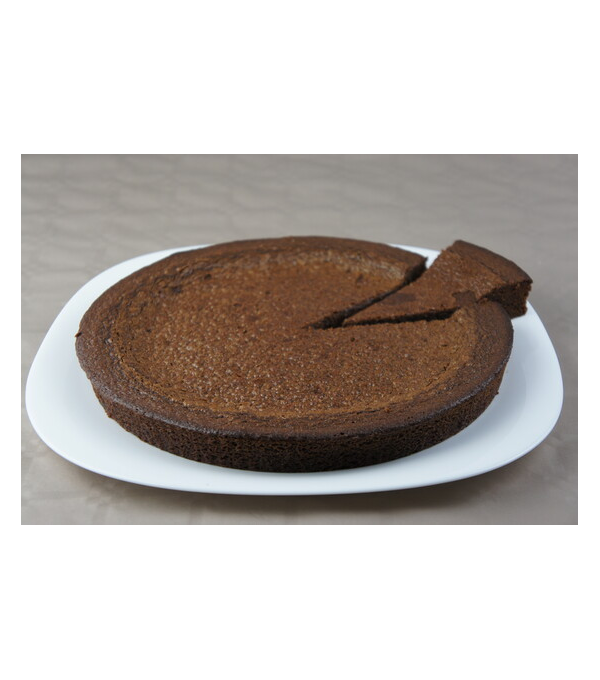 Gâteau mi-cuit chocolat Pomoone 26cm 1kg – dessert fondant surgelé