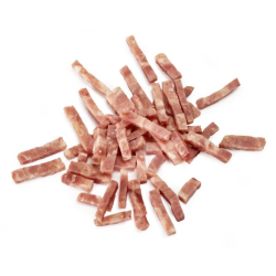 Lardons de veau halal surgelés IQF 1kg Salimah – alternative lardons porc