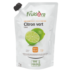 Purée de citron vert fraîche La Fruitière 1kg – 100% fruit