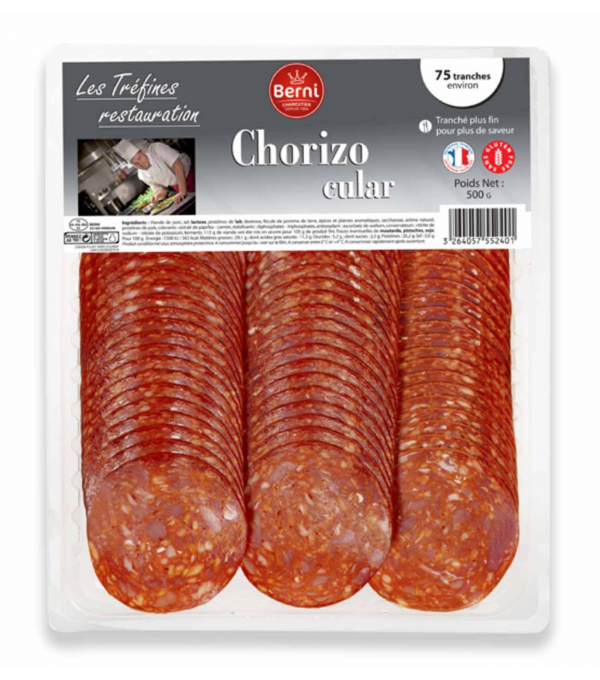 CHORIZO PUR PORC BERNI - prix grossiste - cash-alimentaire.com
