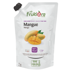 Purée de mangue fraîche La Fruitière 1kg – 100% fruit