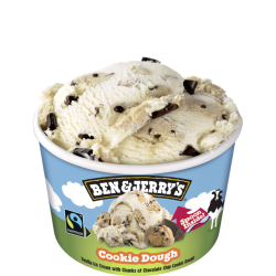 Crème glacée Cookie Dough Ben & Jerry's 100ml x12