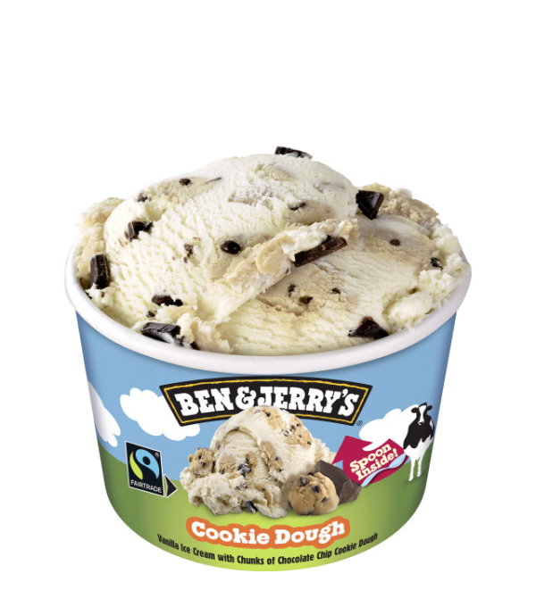 Crème glacée Cookie Dough Ben & Jerry's 100ml x12