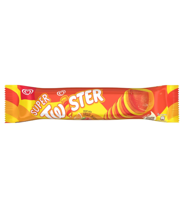Glace Super Twister 110 ml x28 – bâtonnet glacé aux fruits