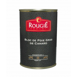 BLOC FOIE GRAS CANARD ROUGIE - prix grossiste - cash-alimentaire.com
