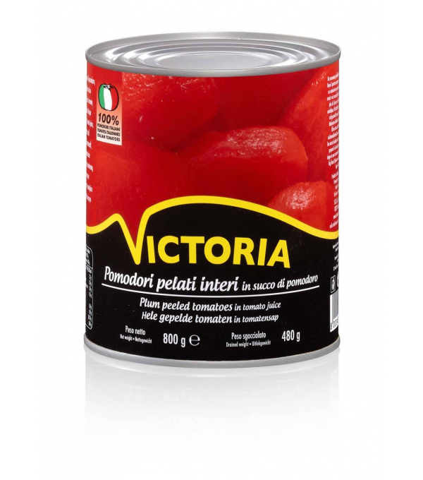 TOMATE ENTIERE PELEE JUS VICTORIA au prix de gros - cash-alimentaire.com
