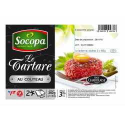 TARTARE AU COUTEAU SOCOPA - prix grossiste - cash-alimentaire.com
