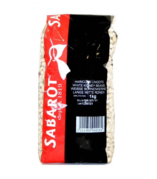 HARICOTS LINGOTS SEC SACHET 1KG HARICOTS LINGOTS SEC SACHET 1KG