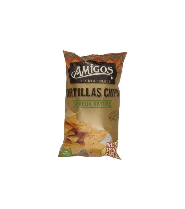 TORTILLAS CHIPS DE MAIS NATURE AMIGOS au prix de gros - cash-alimentaire.com
