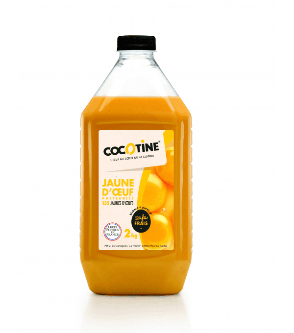 JAUNE D OEUF NATURE LIQUIDE BIDON 2KG FRANCE JAUNE D OEUF NATURE LIQUIDE BIDON 2KG FRANCE