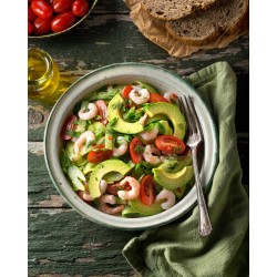 CREVETTE DECORTIQUEE CUITE SEAFOOD - prix grossiste - cash-alimentaire.com